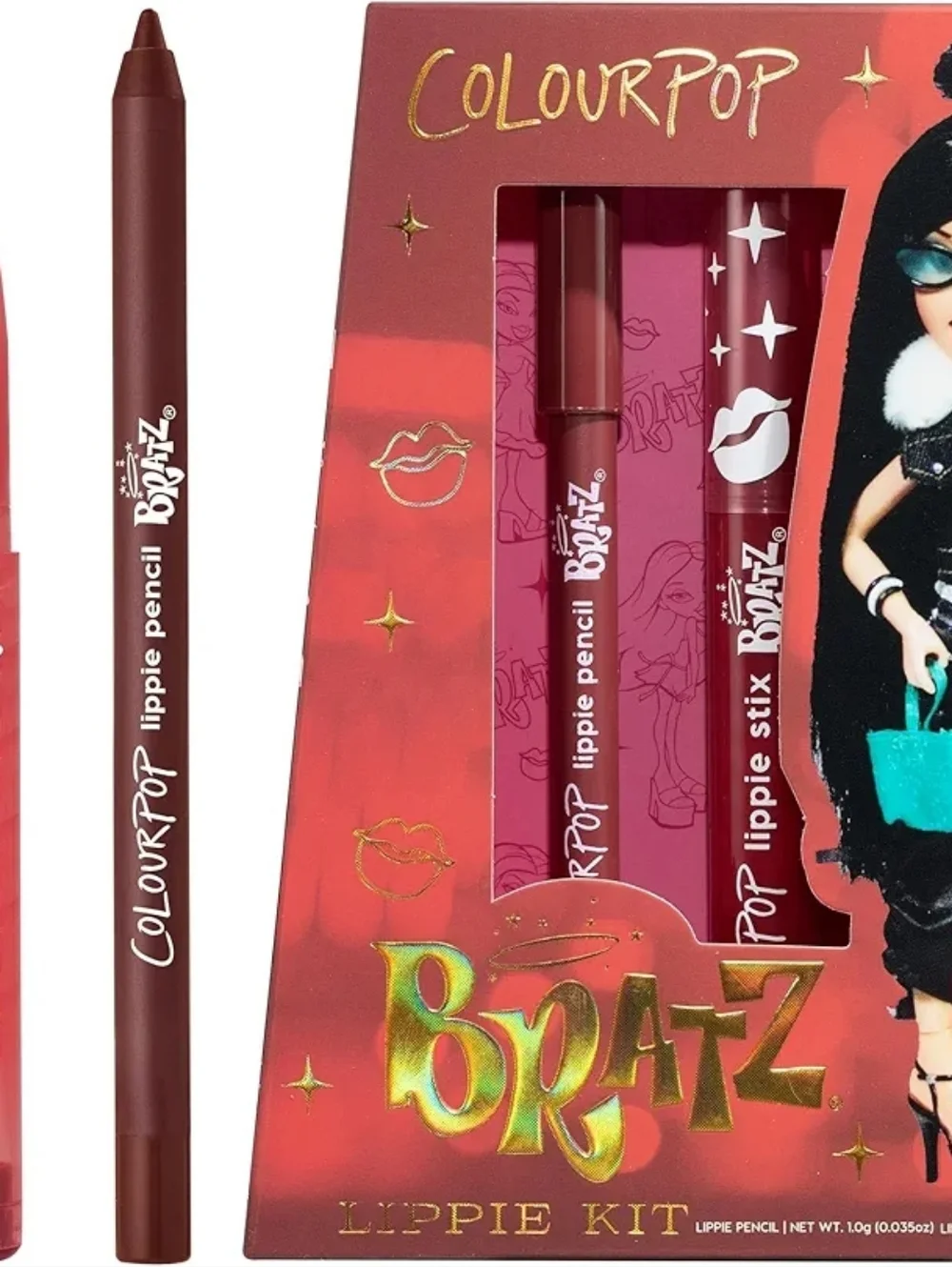 NIB! Rare ColourPop Bratz Lip Kit - Jade - Picture 5 of 6